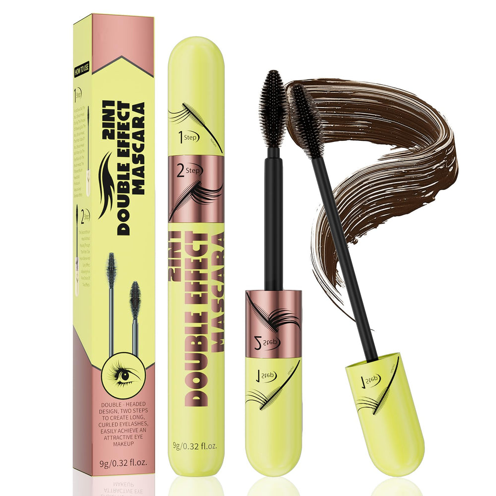 Yanqina product and accessories laid out showing included dual brushes benefit