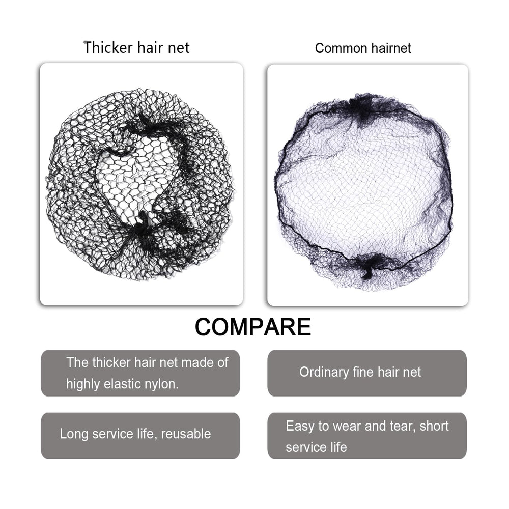 YANTAISIYU hair net holding a dancer bun showcasing discreet look and neat hairstyle