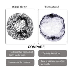 YANTAISIYU hair net holding a dancer bun showcasing discreet look and neat hairstyle