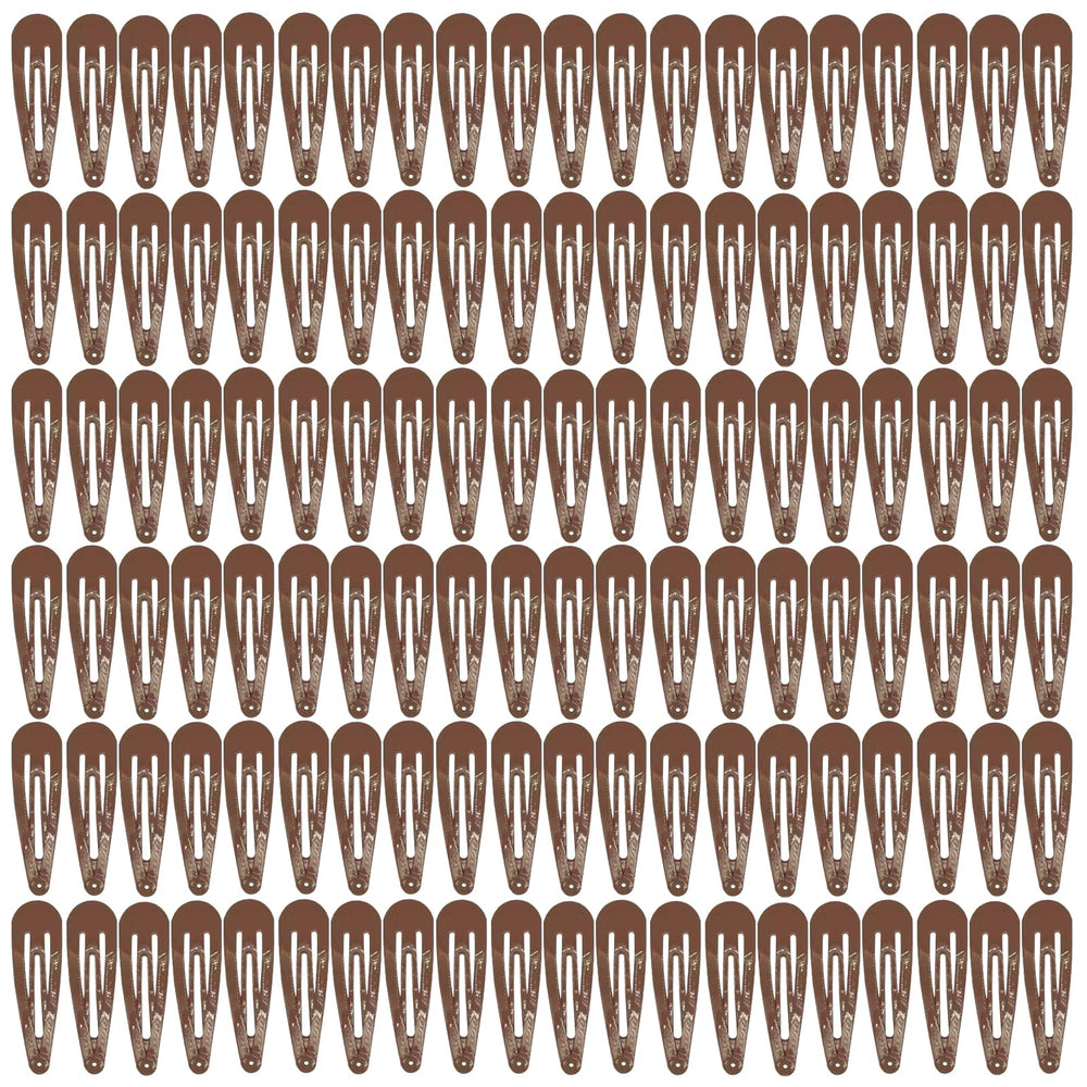 YAOKUA front view of brown snap clip pack showing quantity and color benefit