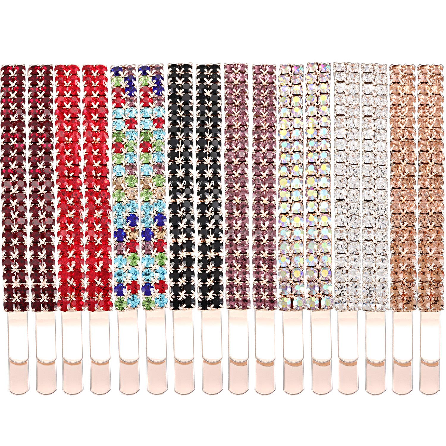 Yaomiao close-up of double-row rhinestones highlighting sparkle and refined detail