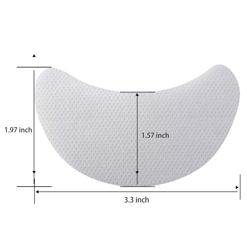 Yaomiao shield applied under-eye during eyelash extension, keeps lashes isolated and clean