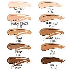 Yaper PHOERA texture close-up revealing silky soft-matte finish for smooth skin appearance
