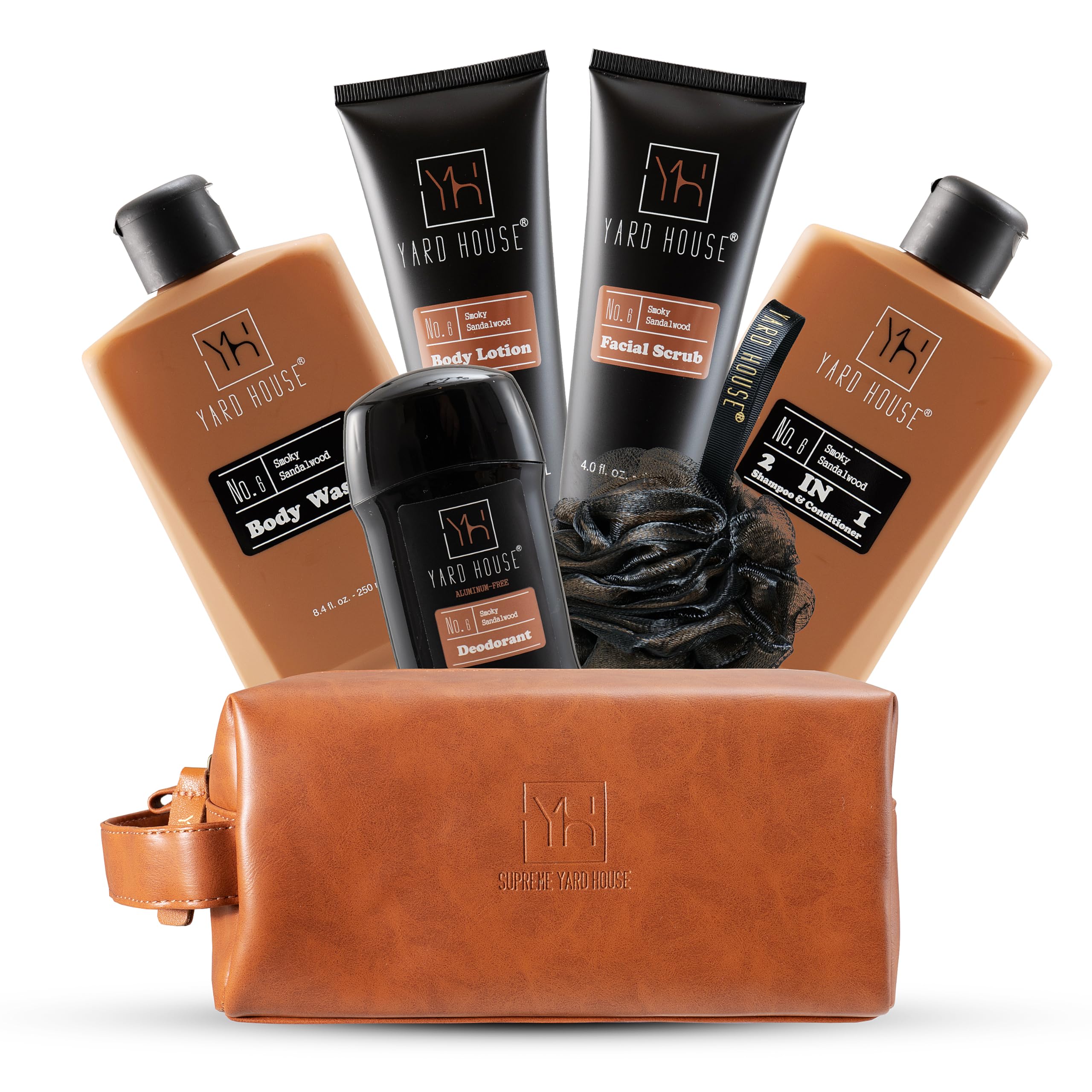 Yard House front packaging showing full seven-piece set and branding benefits