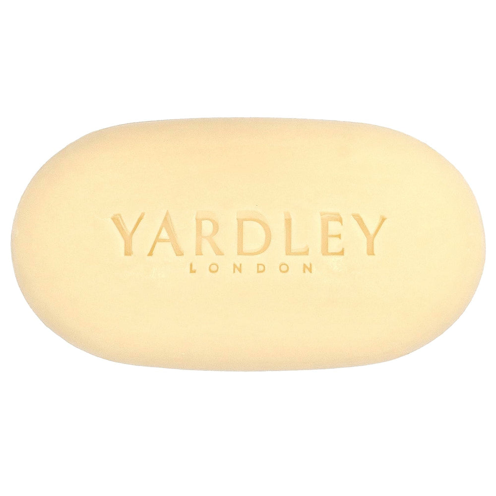 Yardley bar in bath setting demonstrating refreshing herbal-citrus scent and hydration
