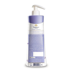 Yardley lotion texture close-up revealing lightweight absorption