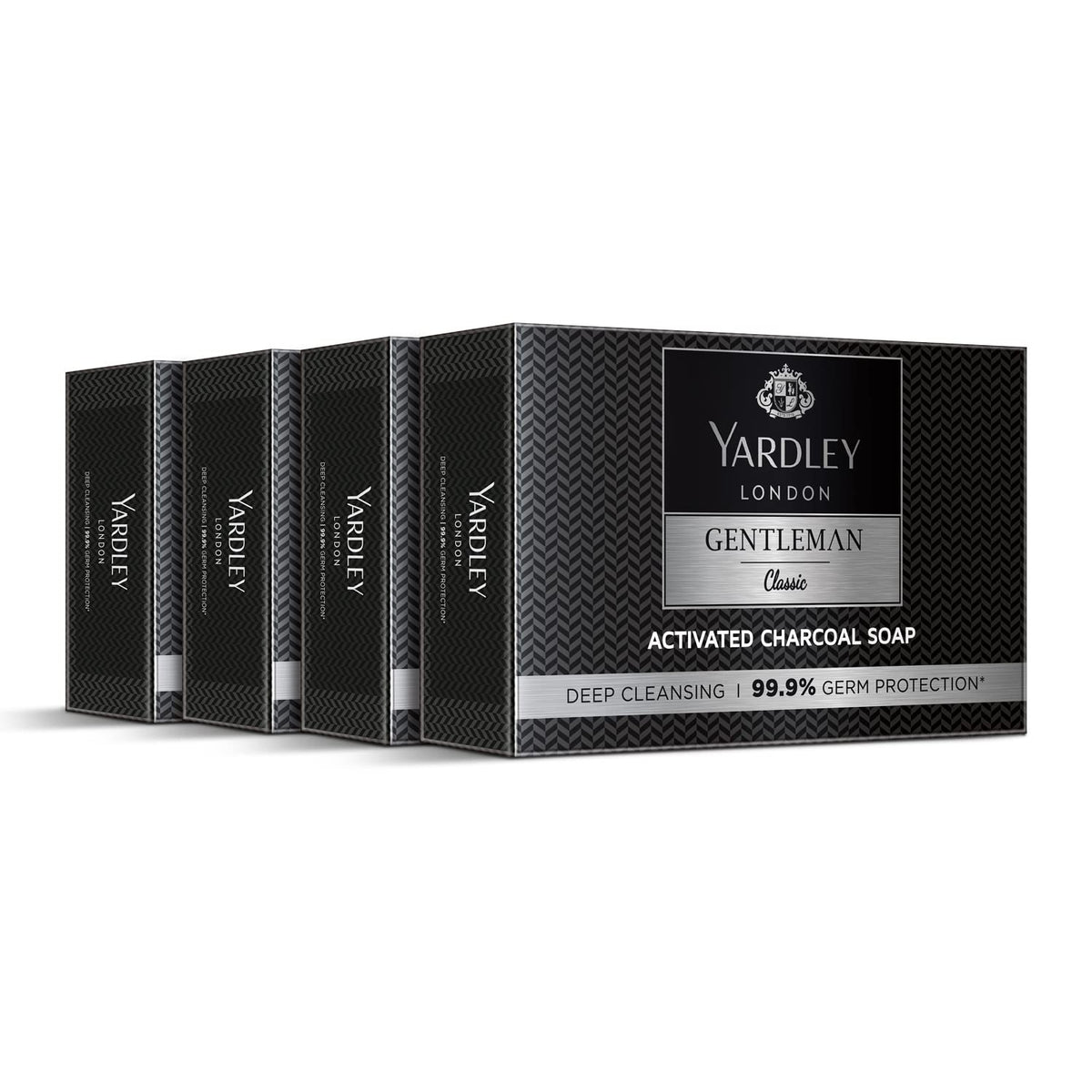 Yardley Gentleman Classic front packaging showing elegant branding and benefits