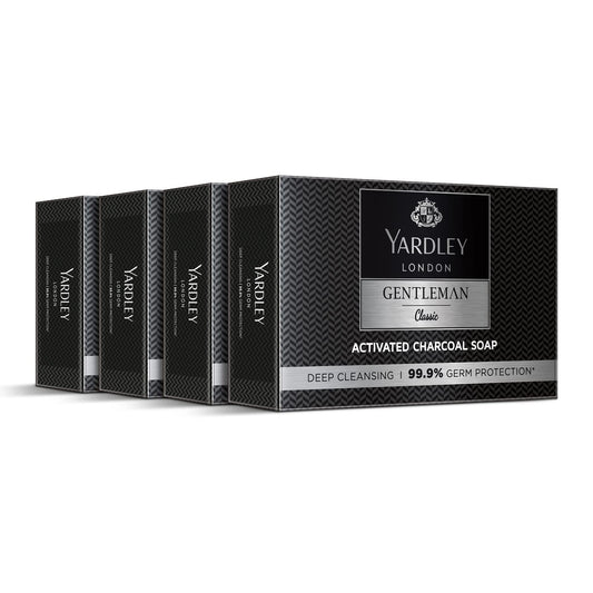 Yardley Gentleman Classic front packaging showing elegant branding and benefits
