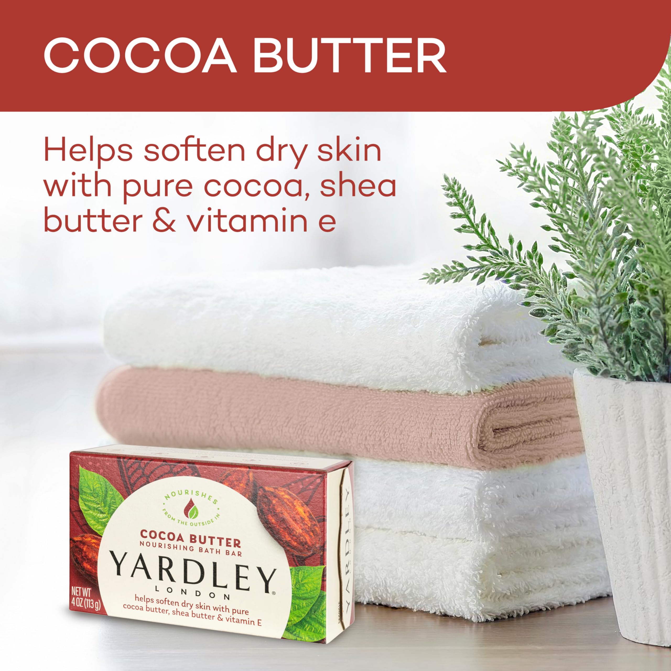 Yardley London close-up of soap texture illustrating creamy lather benefits