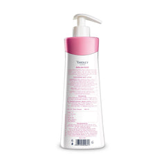 Yardley lotion texture close-up showing lightweight absorbent formula