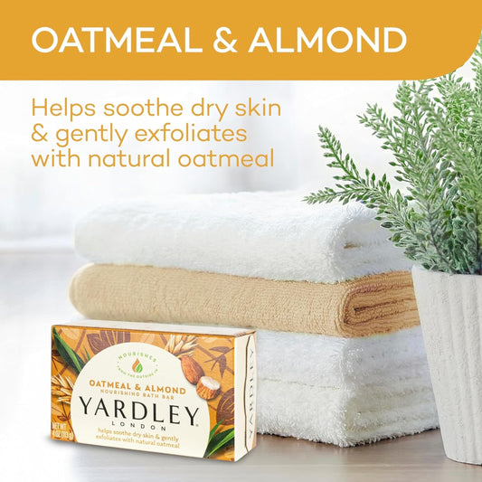 Yardley close-up of bar texture with creamy lather for soft skin