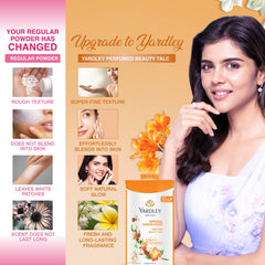 Yardley ingredients label close-up showing transparency and trust benefit