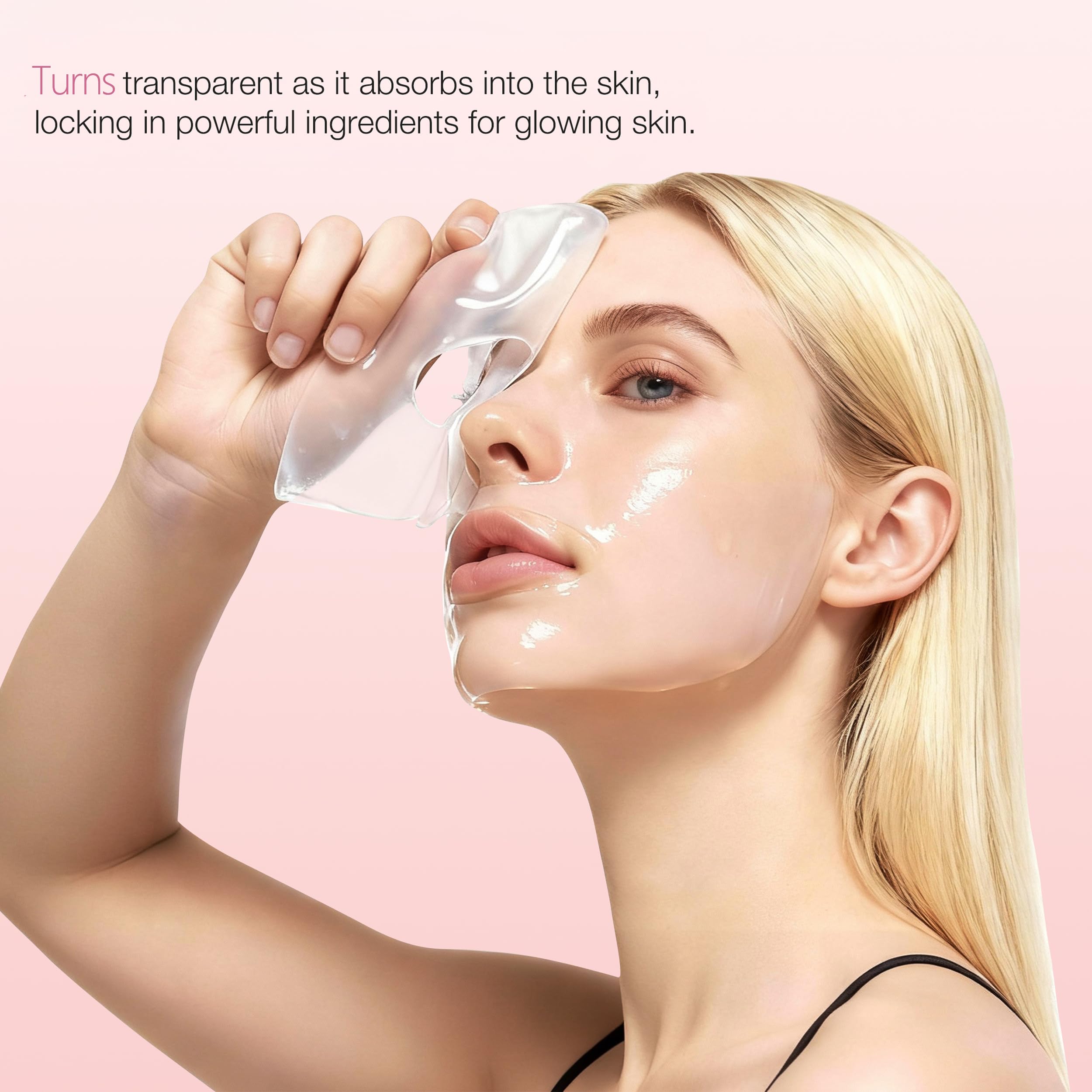 Yargkos mask on model showing secure fit and immediate soothing effect