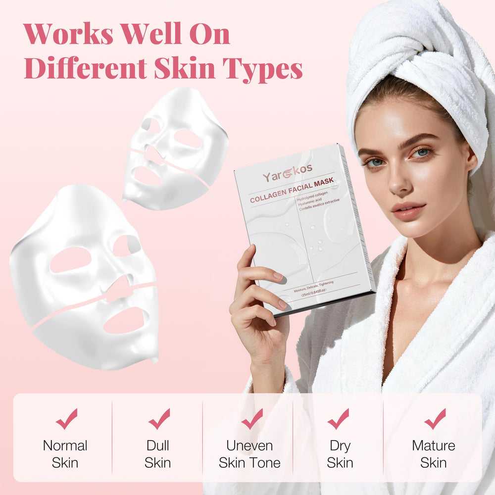 Yargkos mask used in nighttime routine showcasing restorative hydration