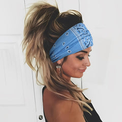 YARIEW headband beside ruler showing dimensions and fit benefit
