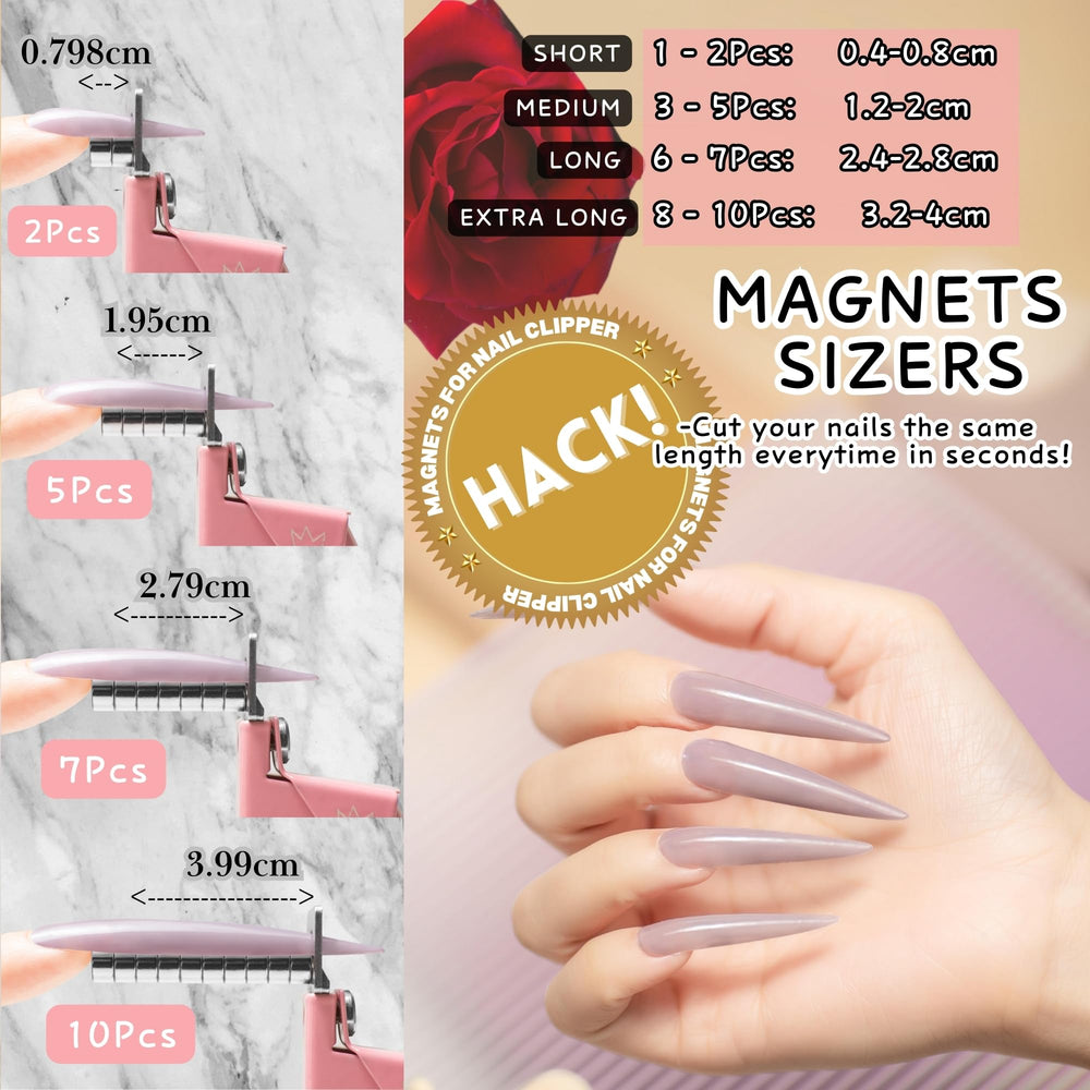 YAYA NAILS sharp blade detail demonstrating stainless steel edge for clean trims