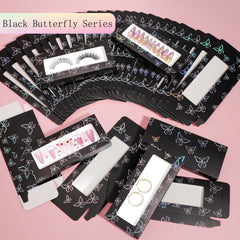 Yazabai box holding press-on nails demonstrating safe display and protection