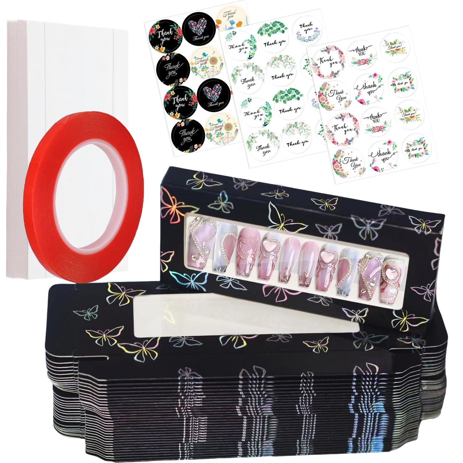 Yazabai front box packaging showing clear window benefit of product visibility