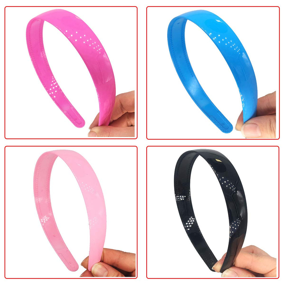 Yazon headbands next to ruler showing scale for size expectations and measurement benefit