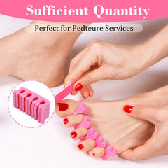 YBEATY stacked separators showing thin profile and comfortable thickness
