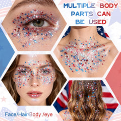 YBUETE shoulder and collarbone wide stroke delivering bold body sparkle