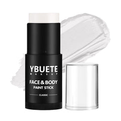 YBUETE white stick front packaging showing bold white cream, clear product identity and benefit