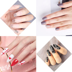 Ycyan brush in use sculpting gel on nail to speed workflow and accuracy