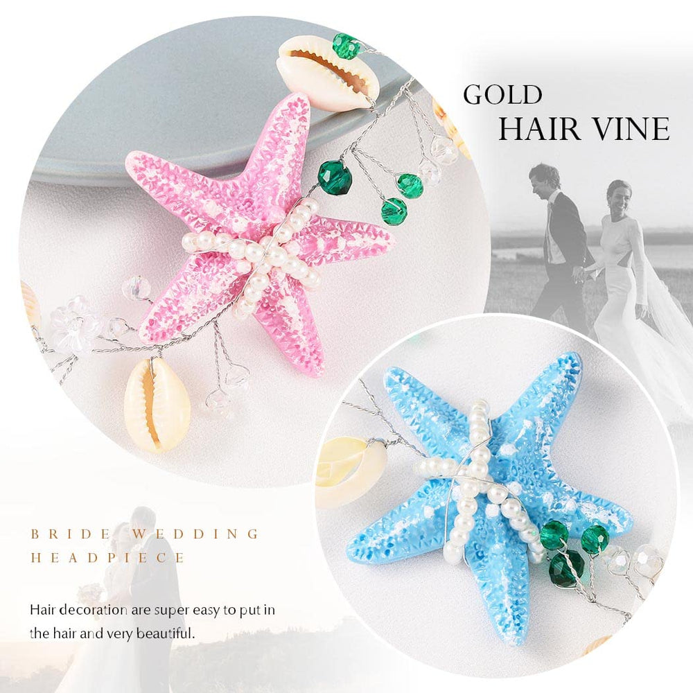 Yean hair vine tucked into an updo showing elegant secure styling benefit