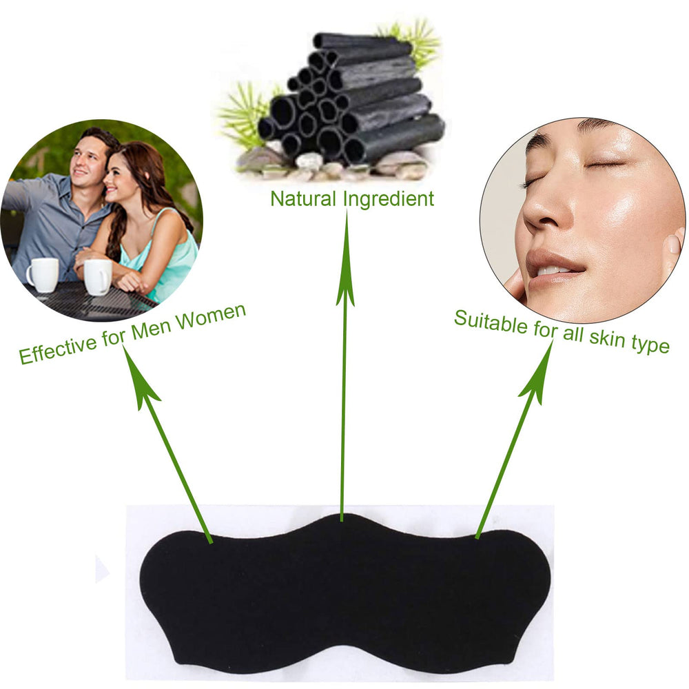 Yecuce ELAIMEI peeled strip beside nose showing lifted blackheads