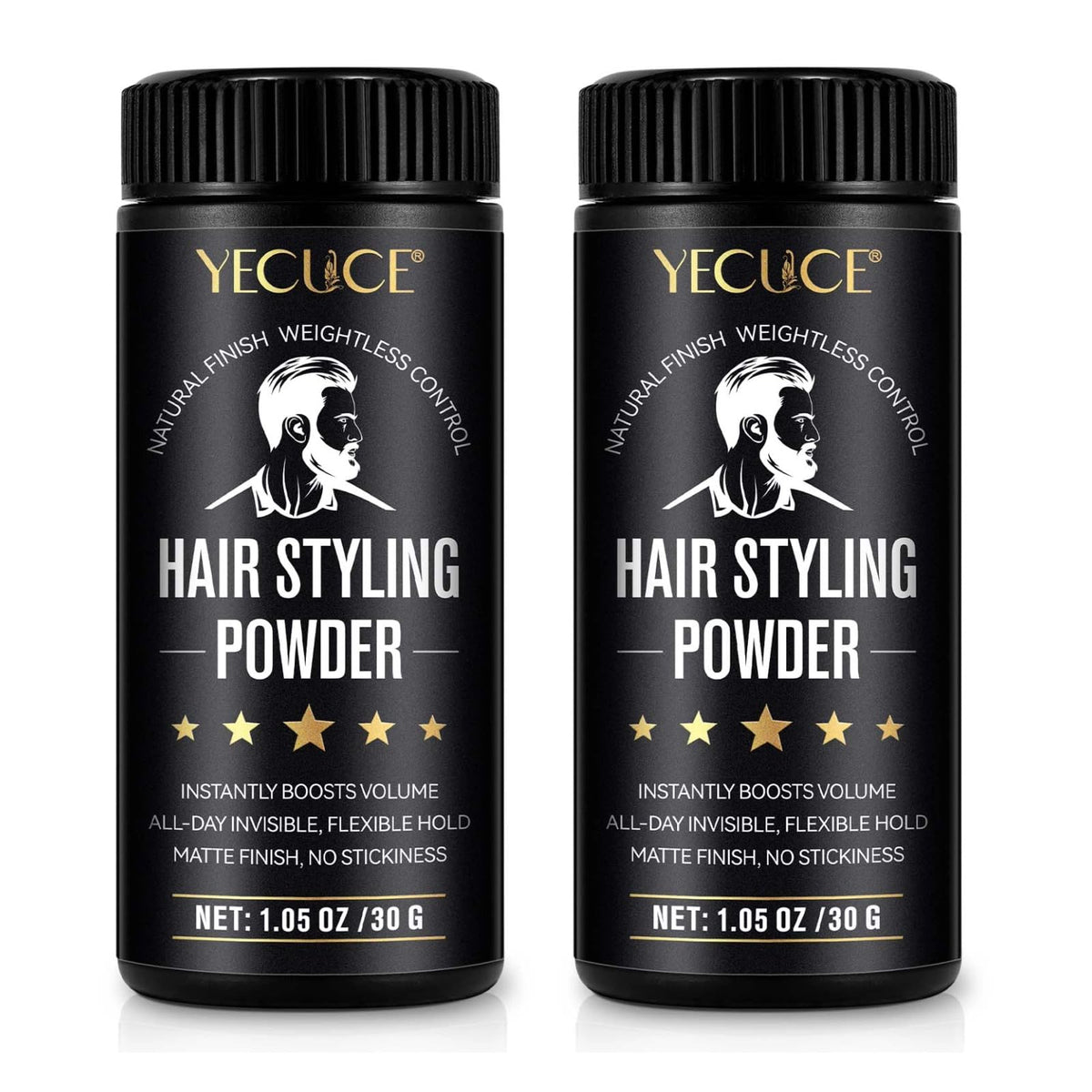 Yecuce front packaging showing two compact matte containers and branding for convenience