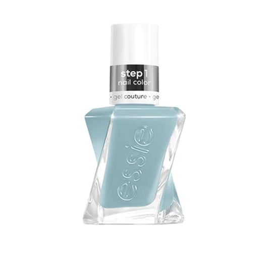 yeeyzz Essie bottle front view showing dusty blue shade and longwear benefit