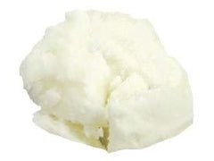 Yellow Brick Road front packaging of 1/2 lb shea butter showing label and container benefits