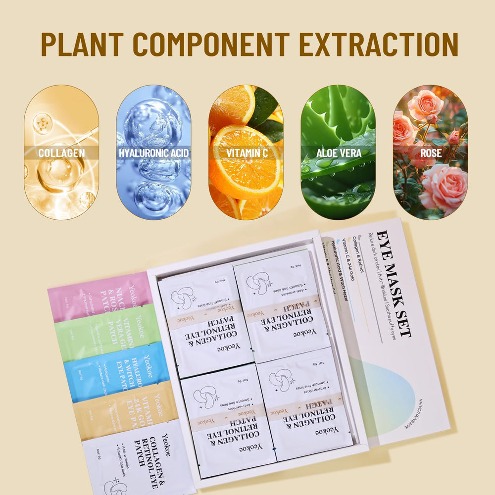 Yeokoe ingredient closeup highlighting active extracts like hyaluronic acid and vitamin C