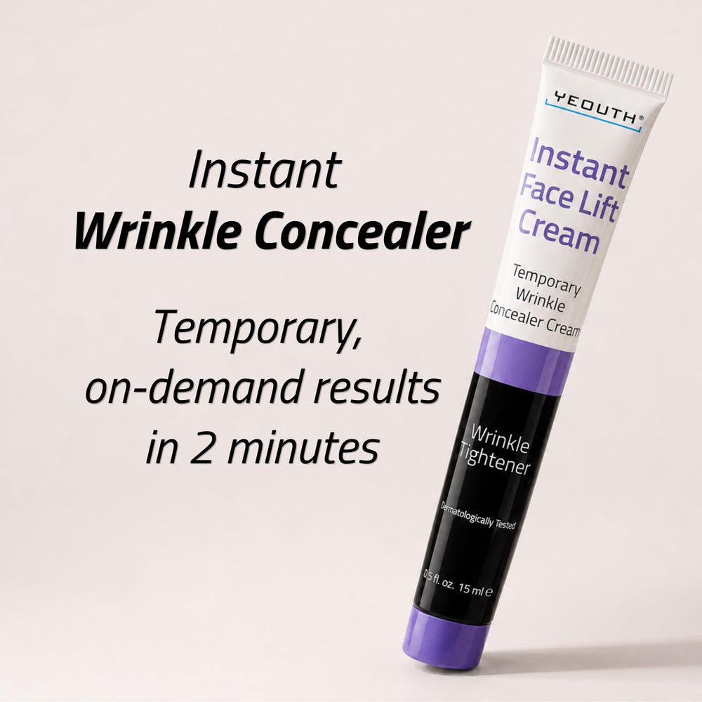 YEOUTH cream texture close-up highlighting smooth application benefit