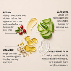 YEOUTH product label showing ingredient list and formulation transparency benefit