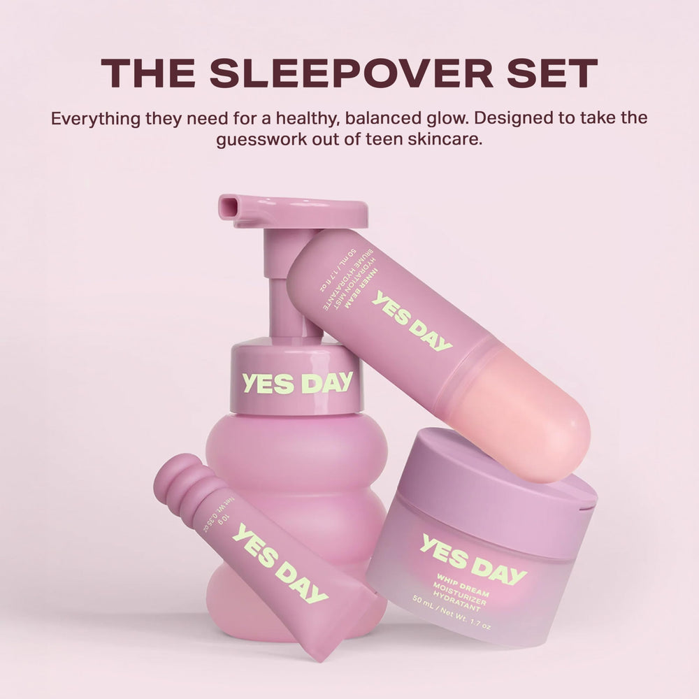 Yes Day Float Foam cleanser foam texture demonstrating gentle cleansing action