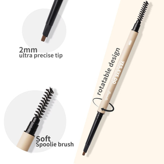 YES.EYE DO close-up of the 2mm ultra-fine tip producing hair-like strokes for precision