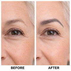 YES.EYE DO dual-ended view with spoolie and tip for blending and shaping brows effectively