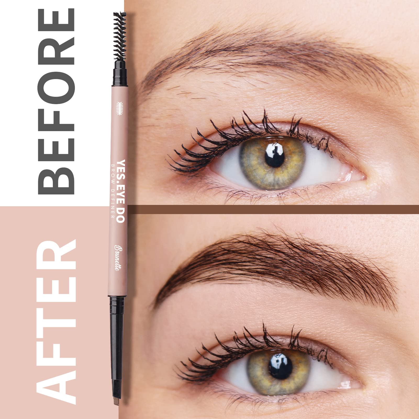 YES.EYE DO creamy lead texture swatch showing smooth application without tugging