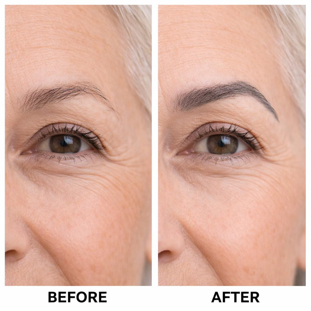 YES.EYE DO texture swatches showing natural grey pigment and realistic finish