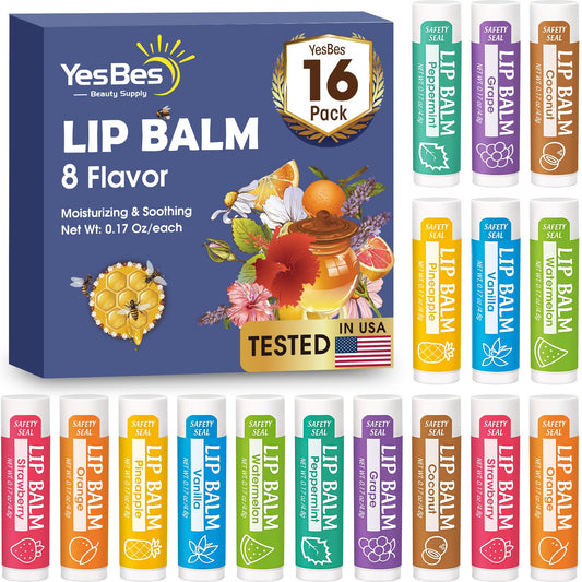 YesBes front packaging showing 16-pack and flavor variety for easy gifting