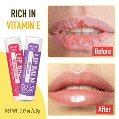 YesBes lip balm used outdoors protecting lips from cold