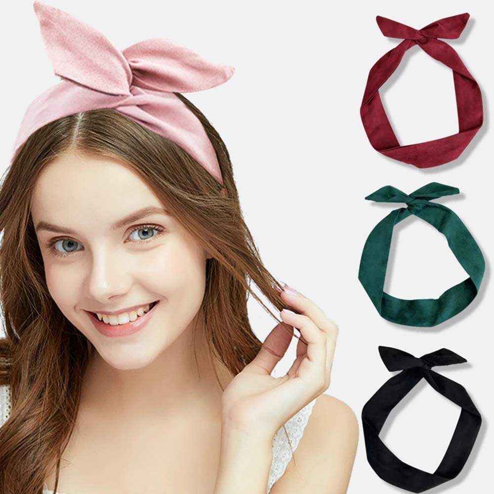 Yeshan bow styled on model demonstrating adjustable shape and style hold