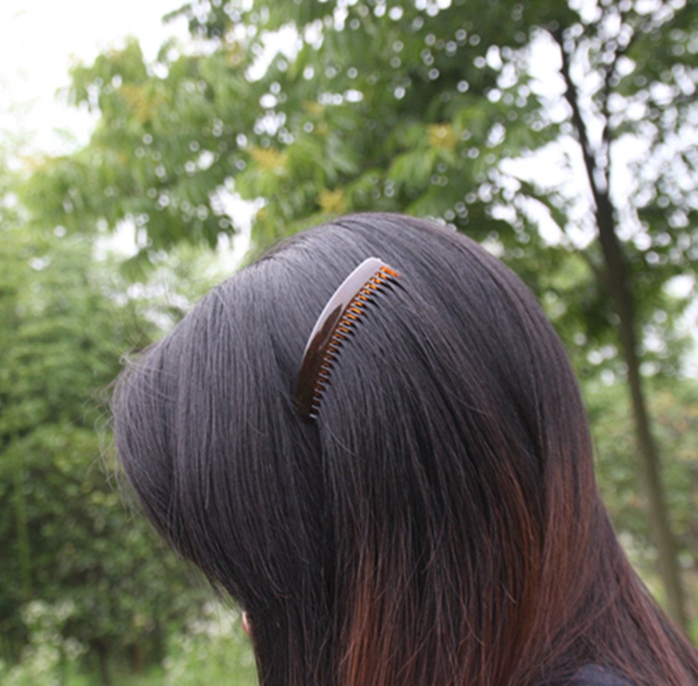 Yeshan comb decorated as DIY hairpiece showing customization potential