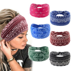 Yeshan front packaging showing six colorful headbands and benefits