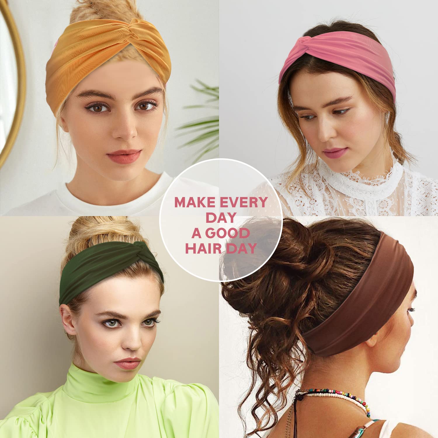 Yeshan headband styled outdoors showing everyday comfort and versatility