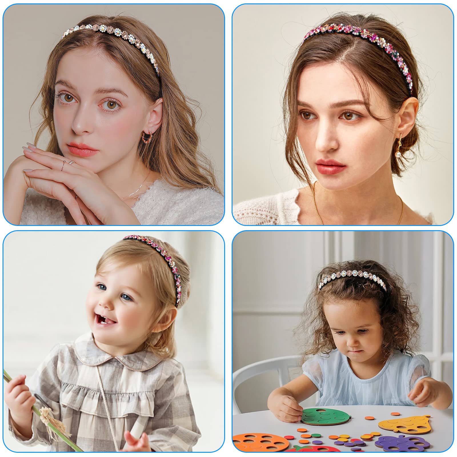 Yeshan four colors laid out in packaging displays variety for outfit matching benefit