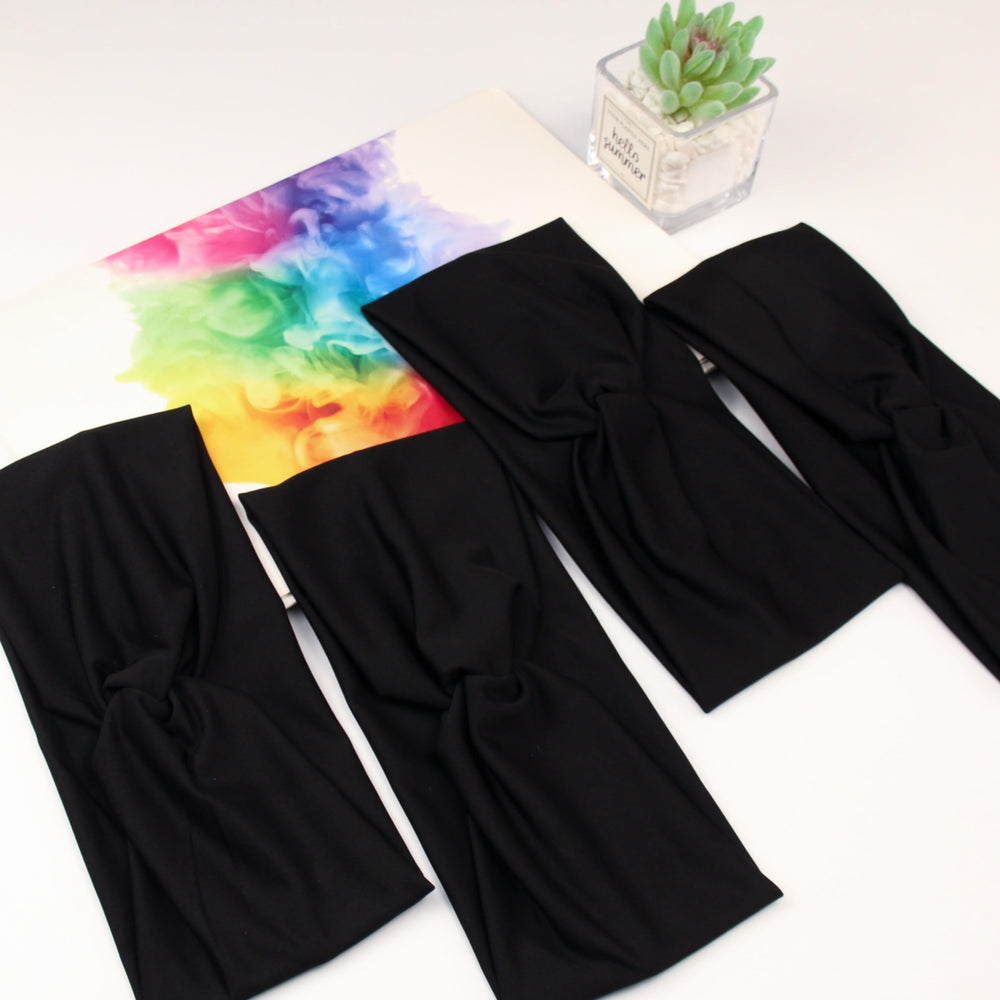 Yeshan stacked headbands next to ruler showing pack size and value benefit