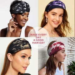 Yeshan headband styled with casual outfit demonstrating fashionable functional wear