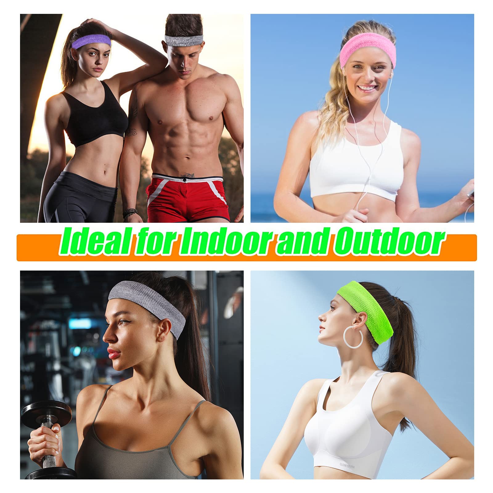 Yeshan multiple headbands displayed for bulk purchase, ideal for teams